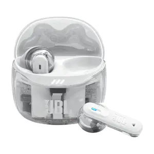 Наушники JBL Tune Flex 2 Ghost Edition — True Wireless (TWS) внутриканальные, Bluetooth, 20–20000 Гц, белые