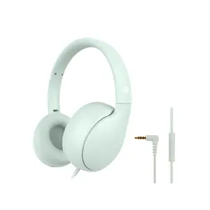 CONCEPTRONIC bērnu vadu austiņas PARRIS04GT — 3,5 mm, apjojošas (circumaural), 20–20000 Hz, kabelis 1,6 m, gaiši zaļas