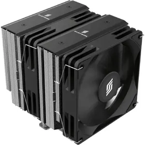 CPU air cooler Silentware Titan Performance Dual-Tower, 265W TDP, 2×120mm PWM fans, AM5/LGA1700 compatible