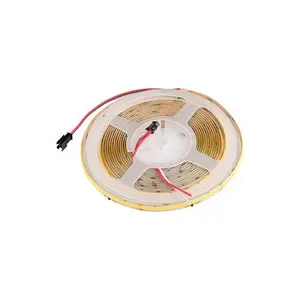 LED strip LEMLUX COB-11WW360-24IC — 5m reel, 24V DC, 11 W/m, COB 360 LED/m, digital WS2811, 3000K, IP20, 12 pixels/m