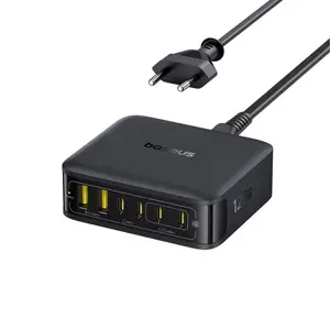 Baseus E0120T00 mobile device charger — Universal AC indoor fast charger, 120 W, Black