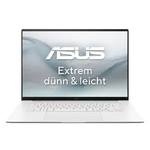 Laptop ASUS Zenbook S16 UM5606GA Copilot+ AMD Ryzen AI 9 465, 16" 3K (2880x1800), 32GB LPDDR5x, 1TB SSD, Windows 11 Home, White