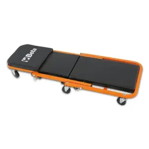 Service creeper Beta Tools 3002, steel frame, black/orange, weight 6.5 kg