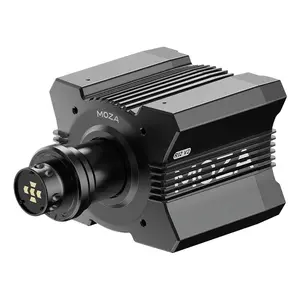 Базовый блок руля MOZA R12 V2 — алюминий, 156.7×225.9×124 мм, черный, 110–220В, 216 Вт пик