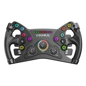 Steering wheel MOZA KS — wired aluminium housing, 300 mm, black, PC compatible