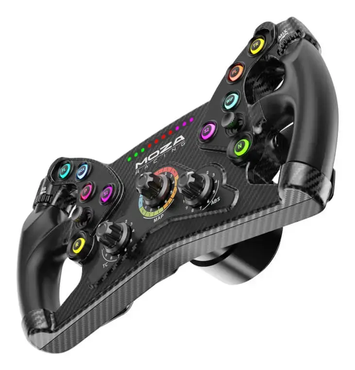 MOZA KS steering wheel — 300 mm, wired, aluminium Photo 4