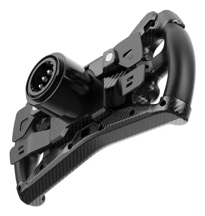 MOZA KS steering wheel — 300 mm, wired, aluminium Photo 7