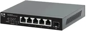 EATON galda 5 portu 2.5 Gbps Ethernet slēdzis NG5POE-M2, nevadāms, kompakts