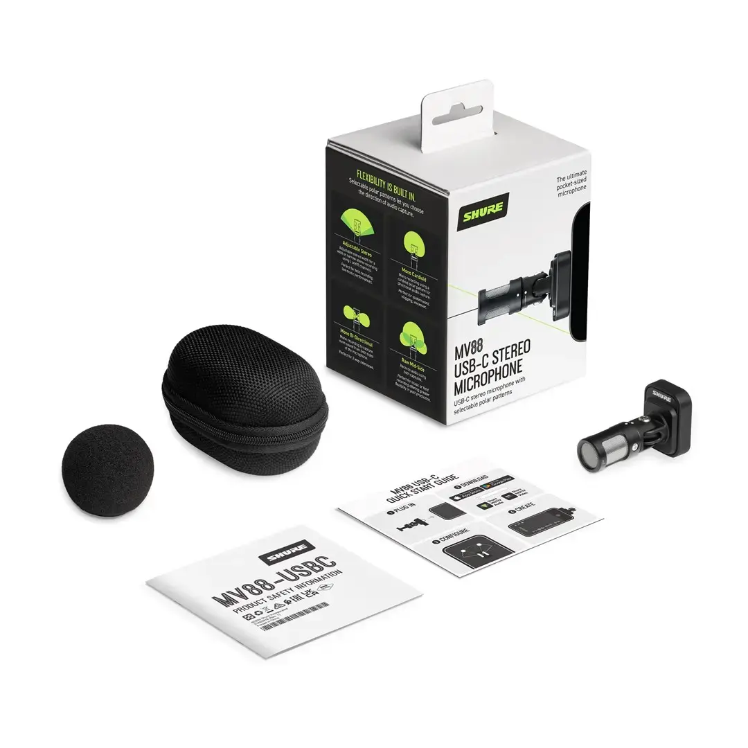 Shure MV88-USBC стереомикрофон USB-C Photo 6