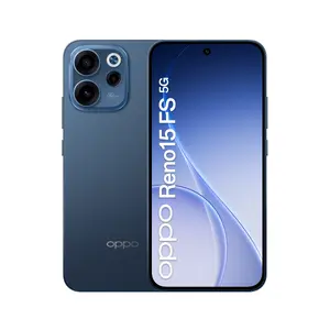 Viedtālrunis OPPO Reno15 FS 5G 6.57" 2372 x 1080 Snapdragon 6 Gen 1 8 GB RAM 512 GB Atmiņa 50 MP Trīskāršā kamera 6500 mAh Baterija Android 16 Melns Dual SIM