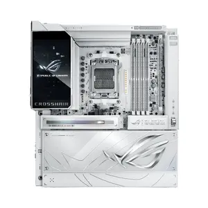 Материнская плата Asus ROG CROSSHAIR X870E GLACIAL — AMD X870E, Socket AM5, E-ATX, DDR5 до 256 ГБ, Wi‑Fi 7, 10Gb Ethernet