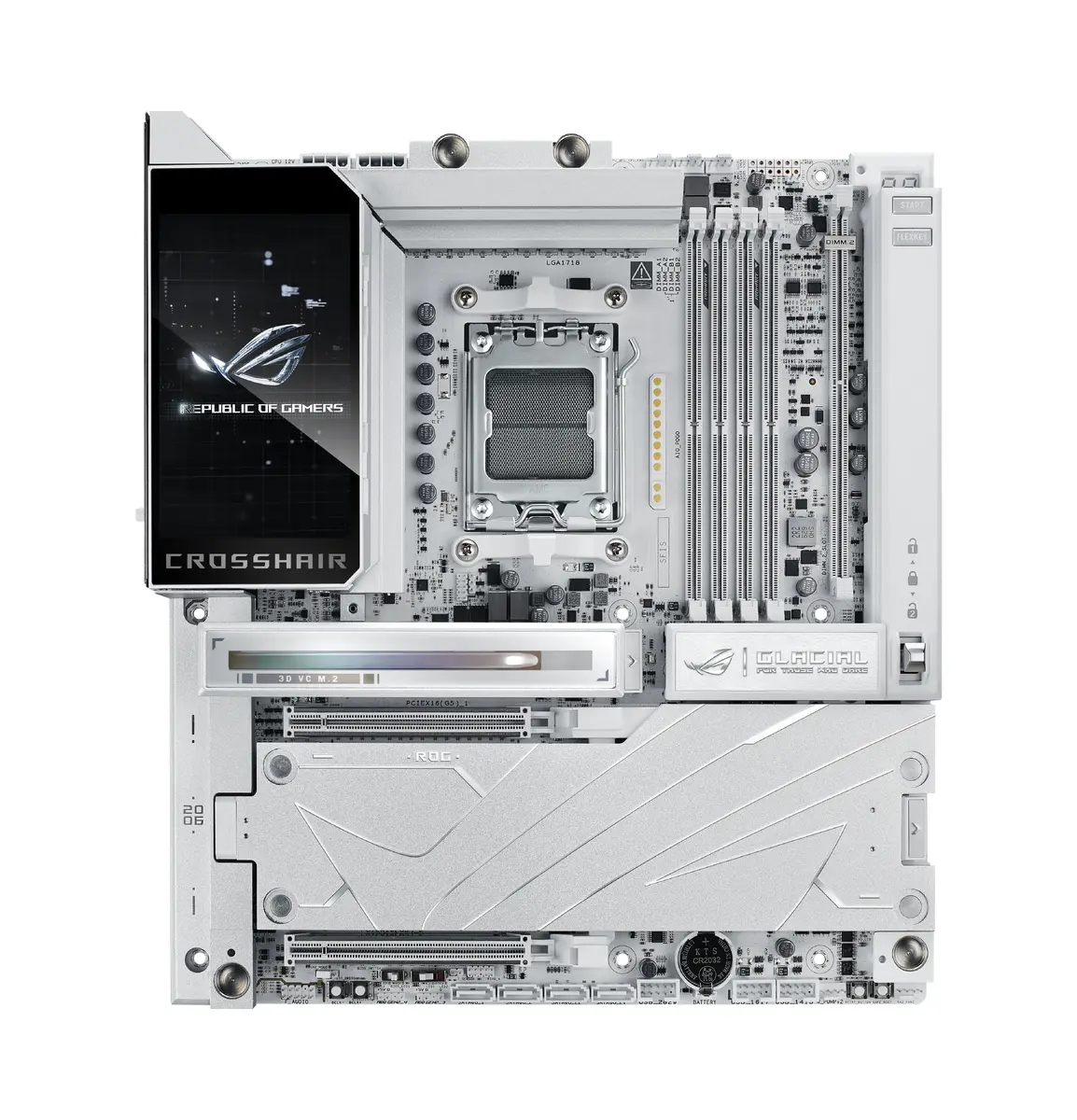 Материнская плата Asus ROG CROSSHAIR X870E GLACIAL Photo 2
