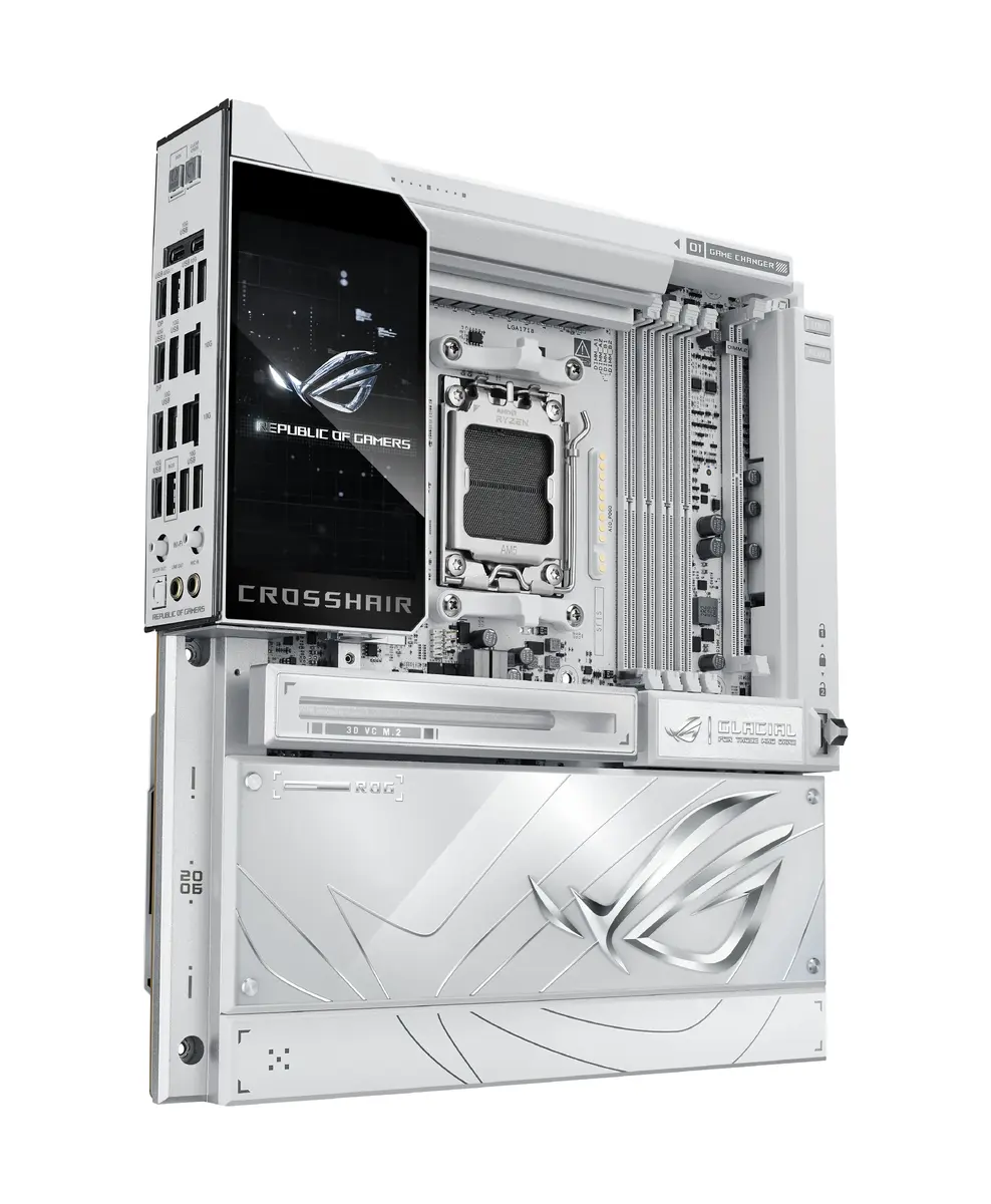 Материнская плата Asus ROG CROSSHAIR X870E GLACIAL Photo 7