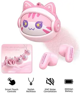 Onikuma TX603 TWS wireless earbuds, pink