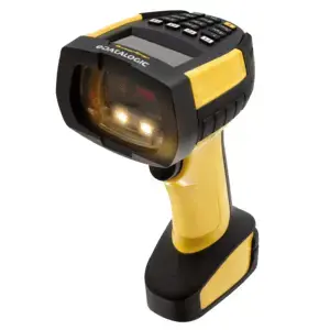 Datalogic PowerScan PBT9600 Bluetooth handheld scanner with display, 16-key keypad, removable battery, USB kit