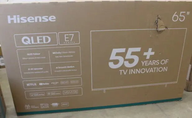Hisense UHD QLED Smart TV 65E7Q