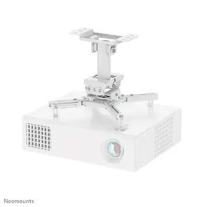 Ceiling projector mount Neomounts CL25-530WH1 — full motion, max load 45 kg, height 25.5 cm, white
