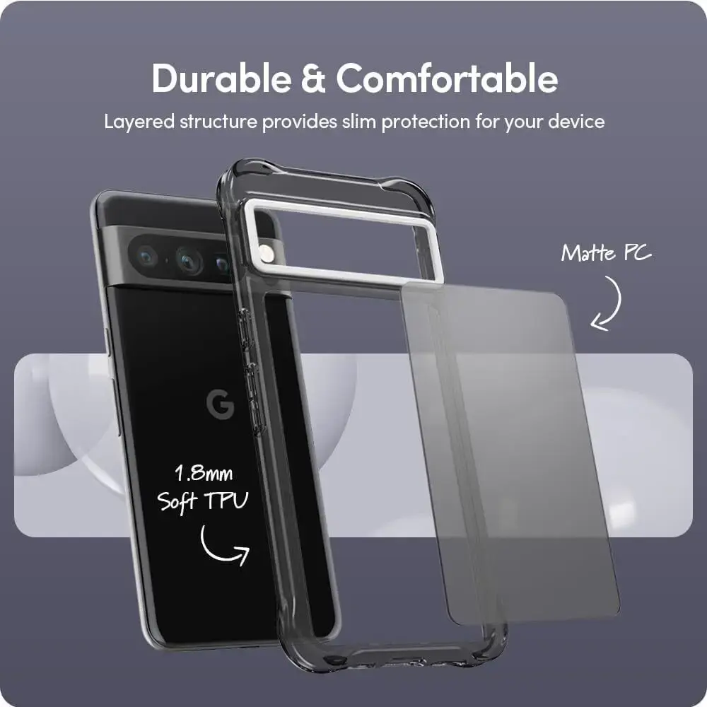 Spigen Cyrill Ultra Sheer Dusk case for Pixel 8 Pro Photo 7