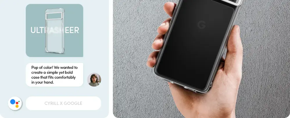 Spigen Cyrill Ultra Sheer Dusk case for Pixel 8 Pro Photo 12