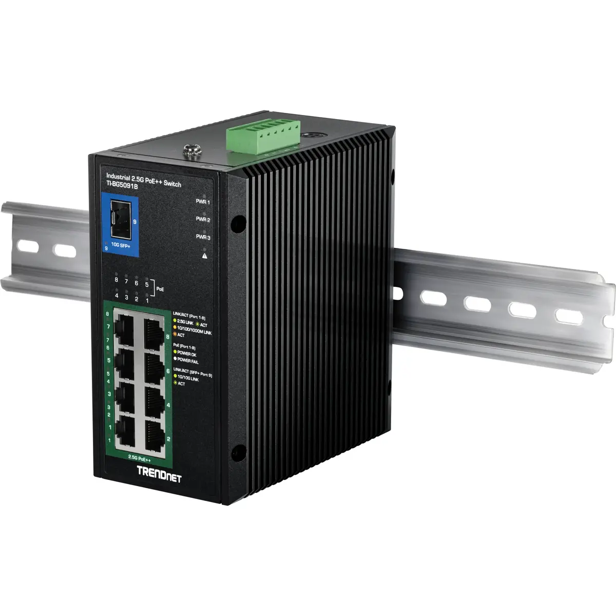 TRENDnet TI-BG5091B 2.5G nenodrošināms PoE slēdzis Photo 5