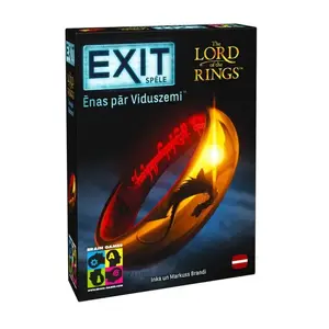 Настольная игра Brain Games Exit: Lord of the Rings LV – кооперативная пазл-экскурс, одноразовый квест в стиле побега