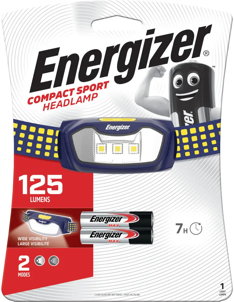 Lukturiņš Energizer Sport HDCS22 — kompakts