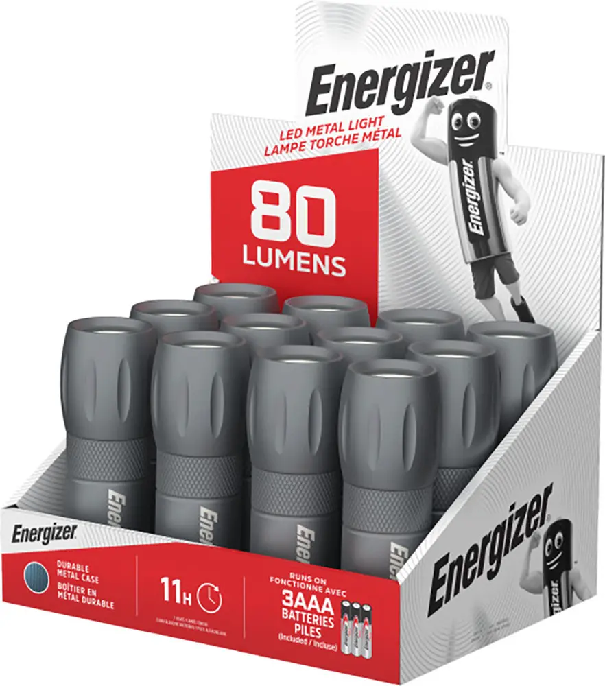 Lukturis Energizer Metal MLHH32 — rokas