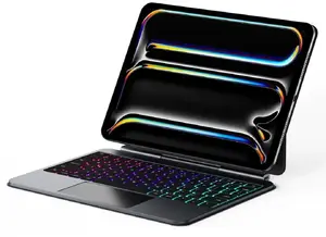 Keyboard case for iPad Pro 11" (2024) by dux ducis MK series, black