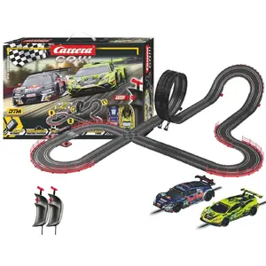 Slot car set CARRERA DTM Supercars 6.3 m track, model 20062595