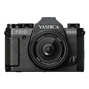 Compact camera Yashica FX-D S300 — 50 MP, 1/1.56" CMOS, 8192×6144, 4K, Wi‑Fi, 2.8" display, black