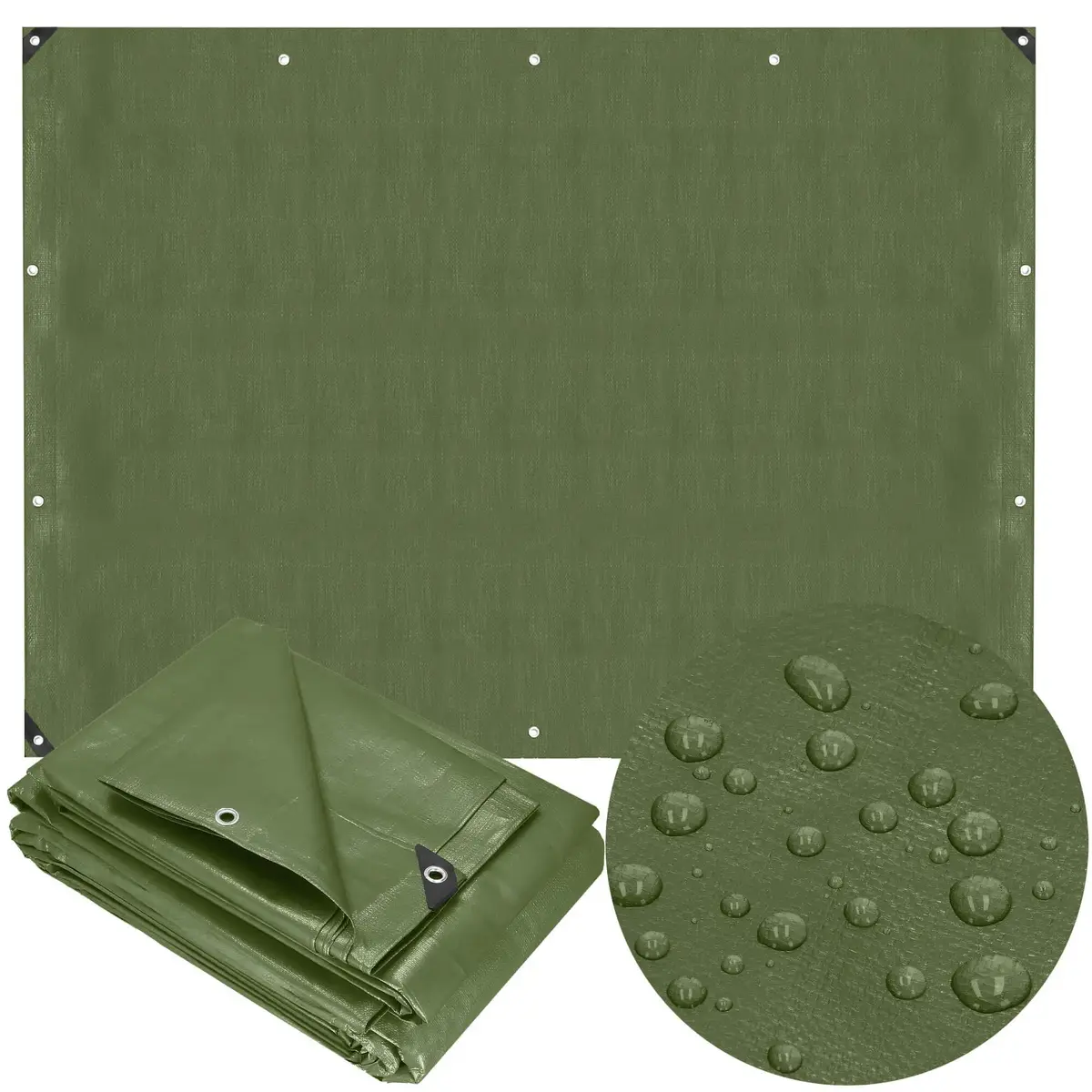 Tarpaulin 4x5 m Springos GA2182 Photo 6