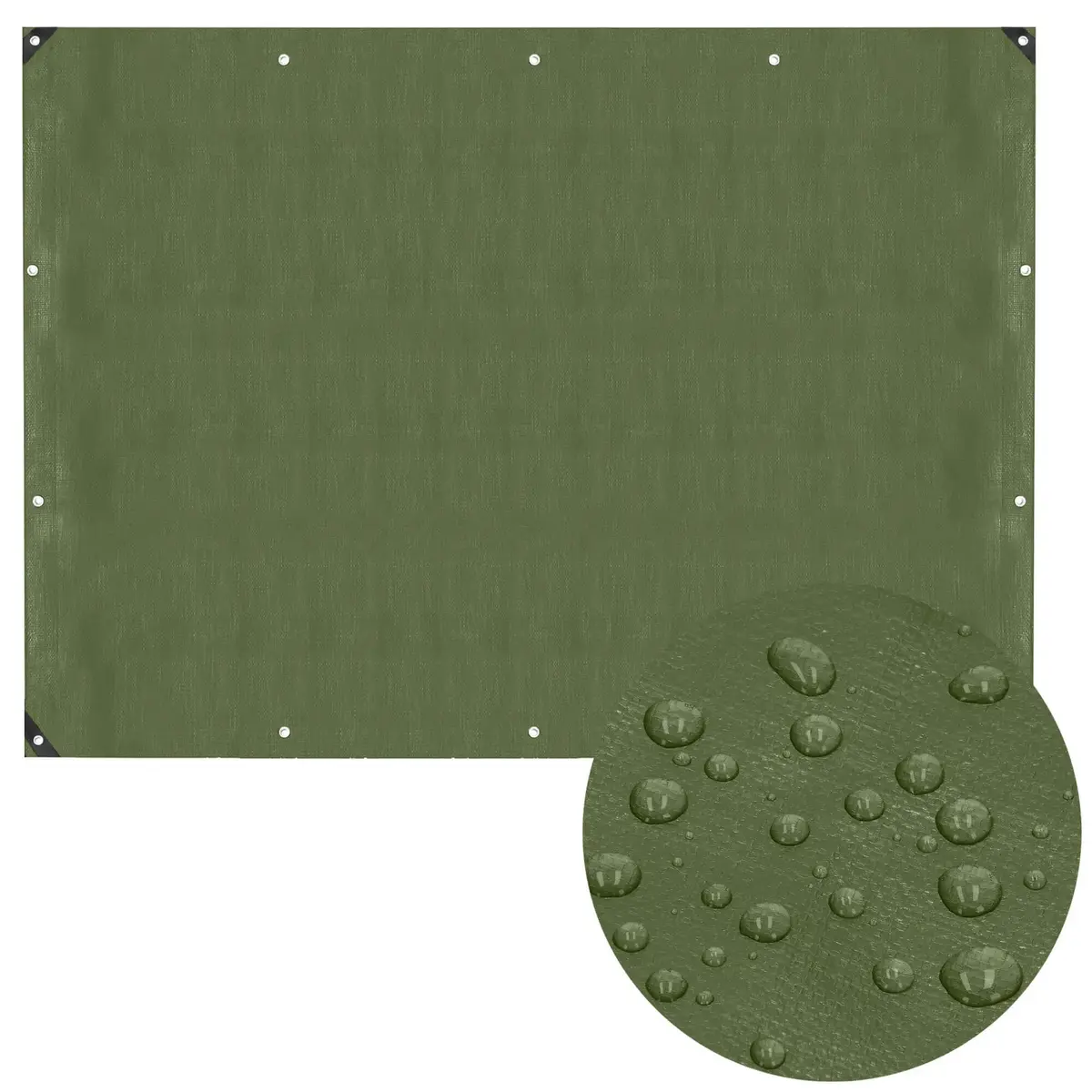 Tarpaulin 4x5 m Springos GA2182 Photo 7