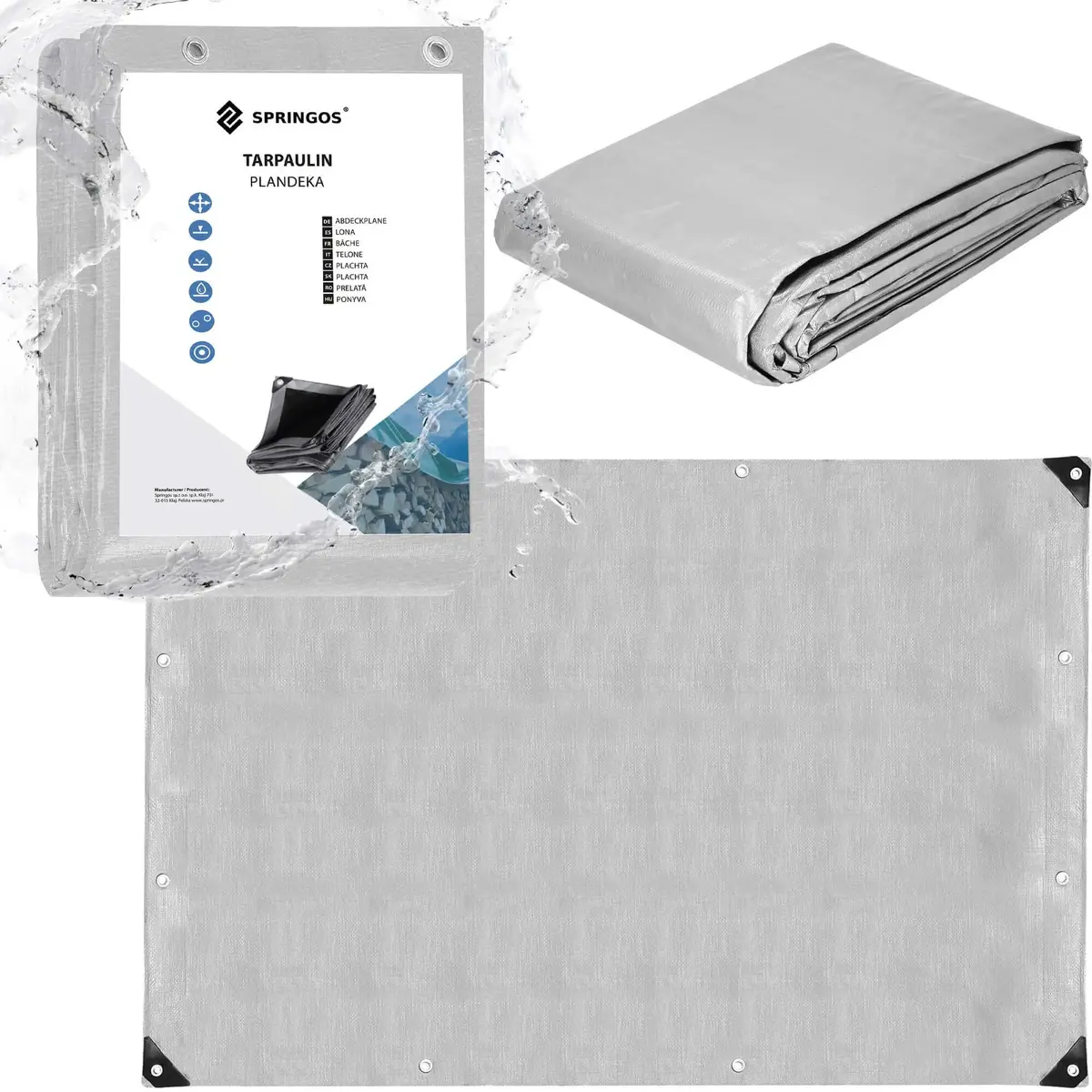 Садовый тент Springos GA2187 3×5 м 260 г/м² Photo 3