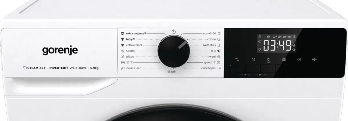Gorenje WNHPI94A1PS фронтальная стиральная машина Photo 5