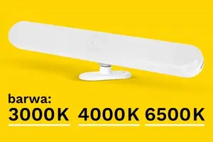 Вращающаяся LED-лампа с датчиком движения Rebel ZAR0549 — 92 светодиода, 90 лм, 3 цветовых режима, USB-зарядка, аккумулятор 800 мА·ч