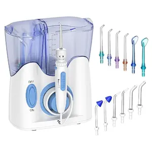 Oral irrigator Riff HF9 45W with 12 nozzles, 6 cleaning modes, 800 ml tank, 5–110 PSI