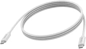 USB-C Cable VISION 2m White — 2 meter USB-C to USB-C charging and data cable
