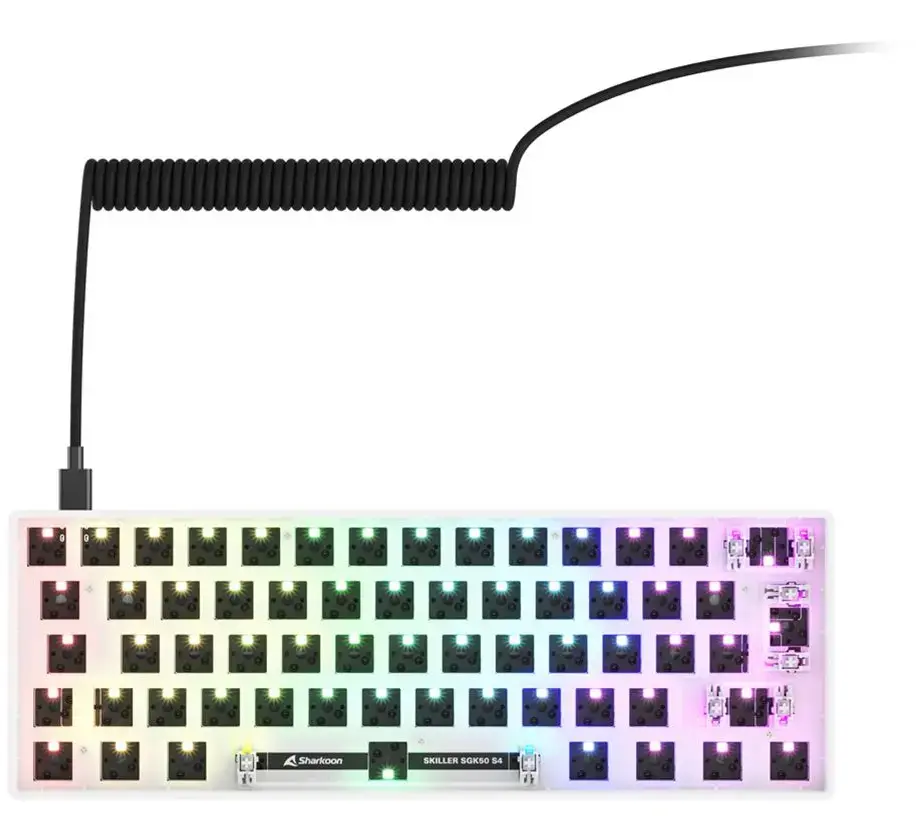Sharkoon SKILLER SGK50 S4 60% wired keyboard Photo 3