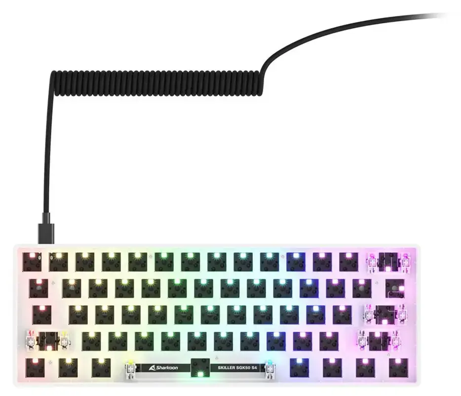 Sharkoon SKILLER SGK50 S4 60% wired keyboard Photo 4
