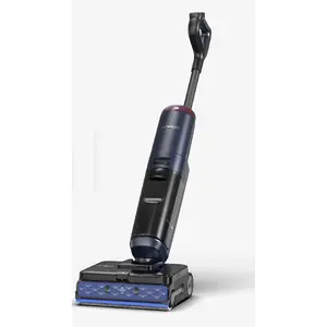 Вертикальный пылесос Tineco S7 MAX PRO — Влажная уборка, без мешка, 22 000 Па, 60 мин работы, трёхреберная щётка, чёрно-синий