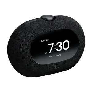 Clock radio JBL HORIZON 3 — DAB/DAB+/FM, 5W RMS, 65–20000 Hz, LCD display, rotary volume, black