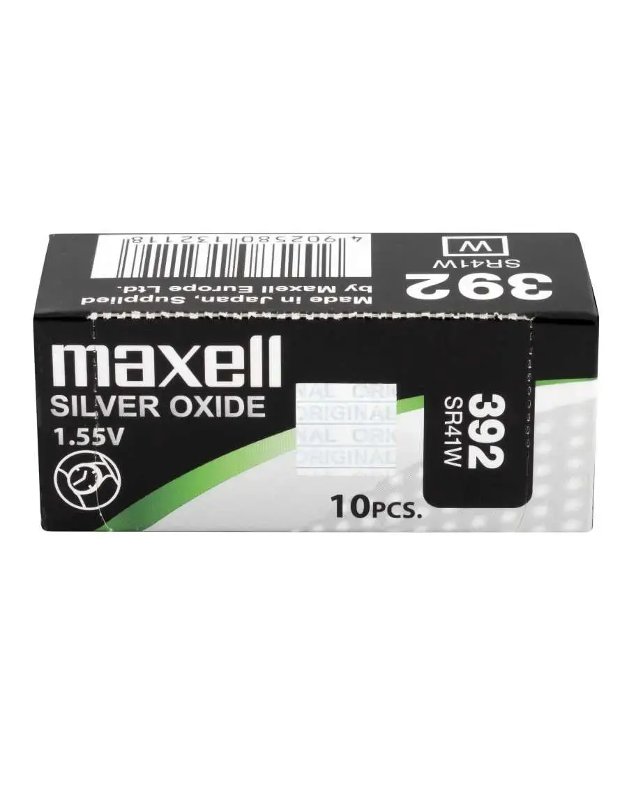 MAXELL SR41W Silver-Oxide button battery Photo 2
