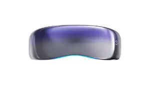 SKG KS700-E acu masieris ar vibrācijas un kompresijas masāžu baltā un purpura krāsā