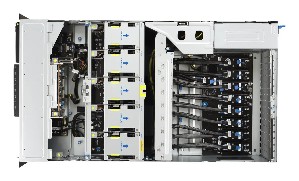 Asus ESC8000A-E13X 4U серверная платформа AMD EPYC 9005 Photo 12