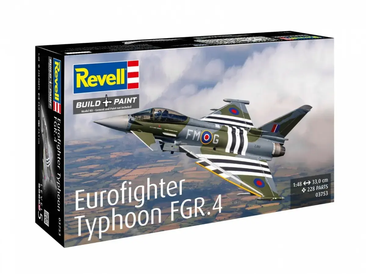 REVELL Eurofighter Typhoon FGR.4 1:48 komplekts Photo 2