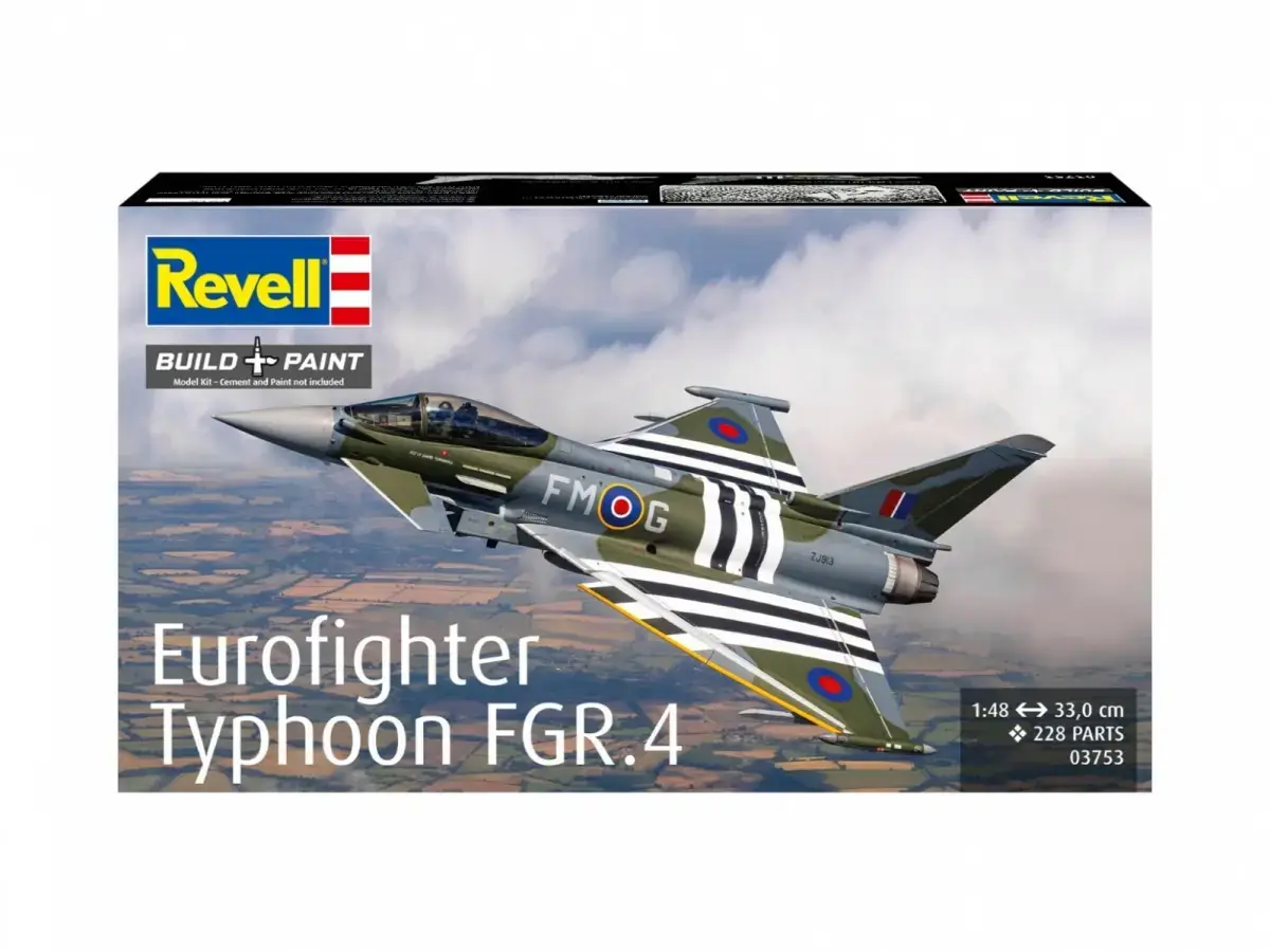REVELL Eurofighter Typhoon FGR.4 1:48 komplekts Photo 3
