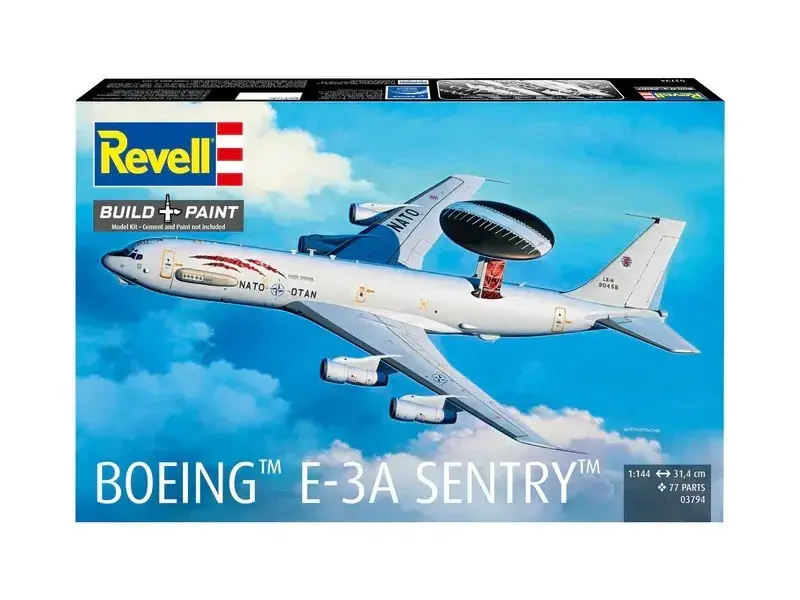 REVELL Boeing E-3A Sentry 1:144 набор модели Photo 2