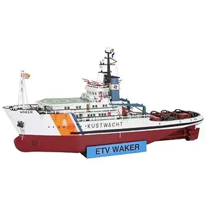 REVELL Plastic Model Ship Kustwacht Waker 1:200 scale — detailed assembly kit