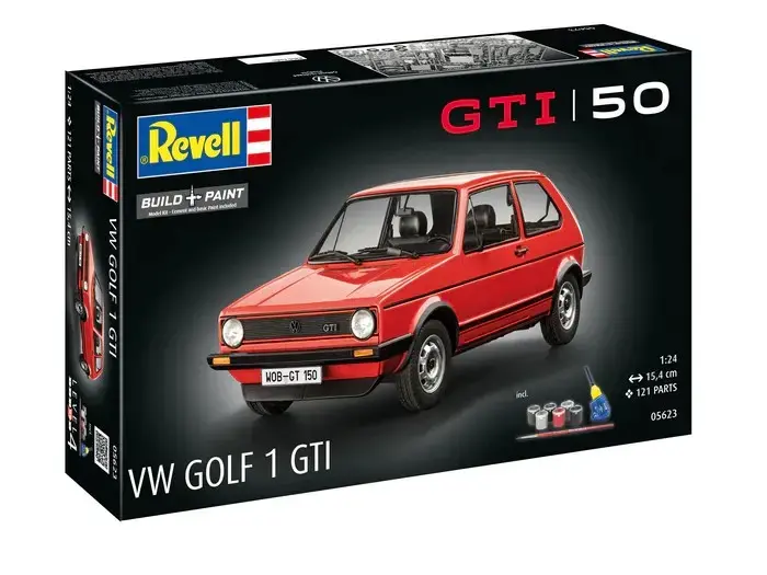 REVELL VW Golf1 GTI 50 years modelis 1:24 Photo 2