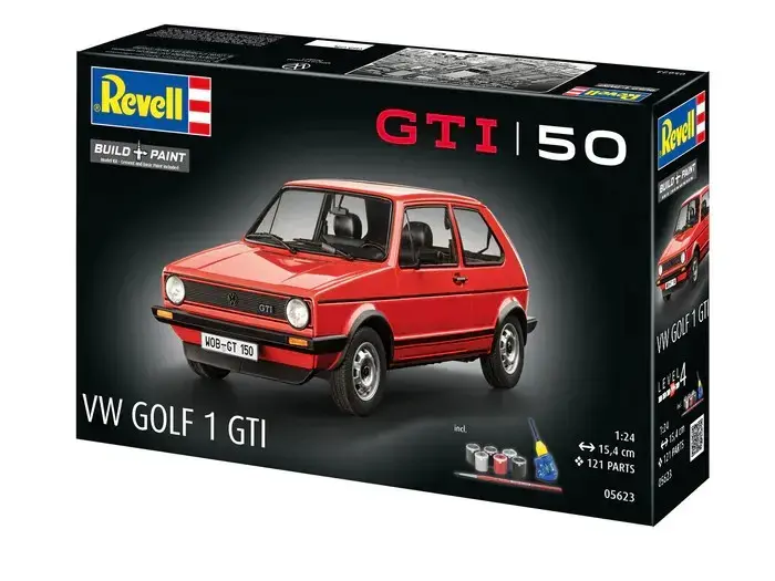 REVELL VW Golf1 GTI 50 years modelis 1:24 Photo 4